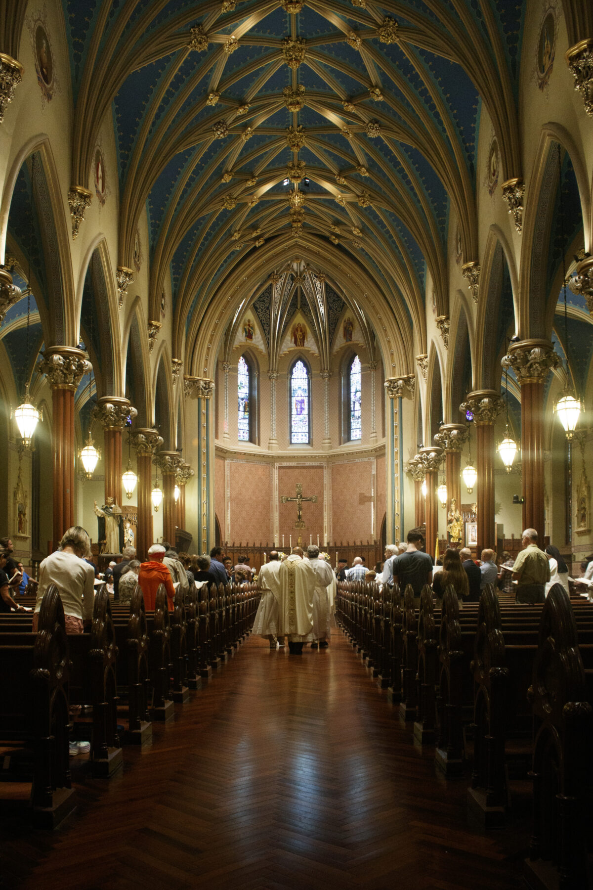 Feast Day at St. Mary's Church.