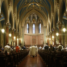 Feast Day at St. Mary's Church.